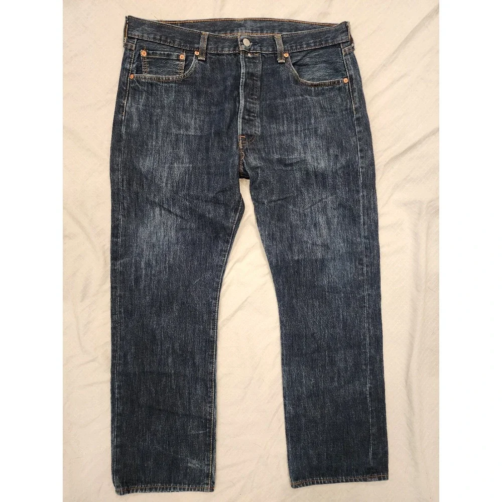 Levi's Original 501 jeans - Straight Leg, Button Fly‎ Men's 38x30 long lasting